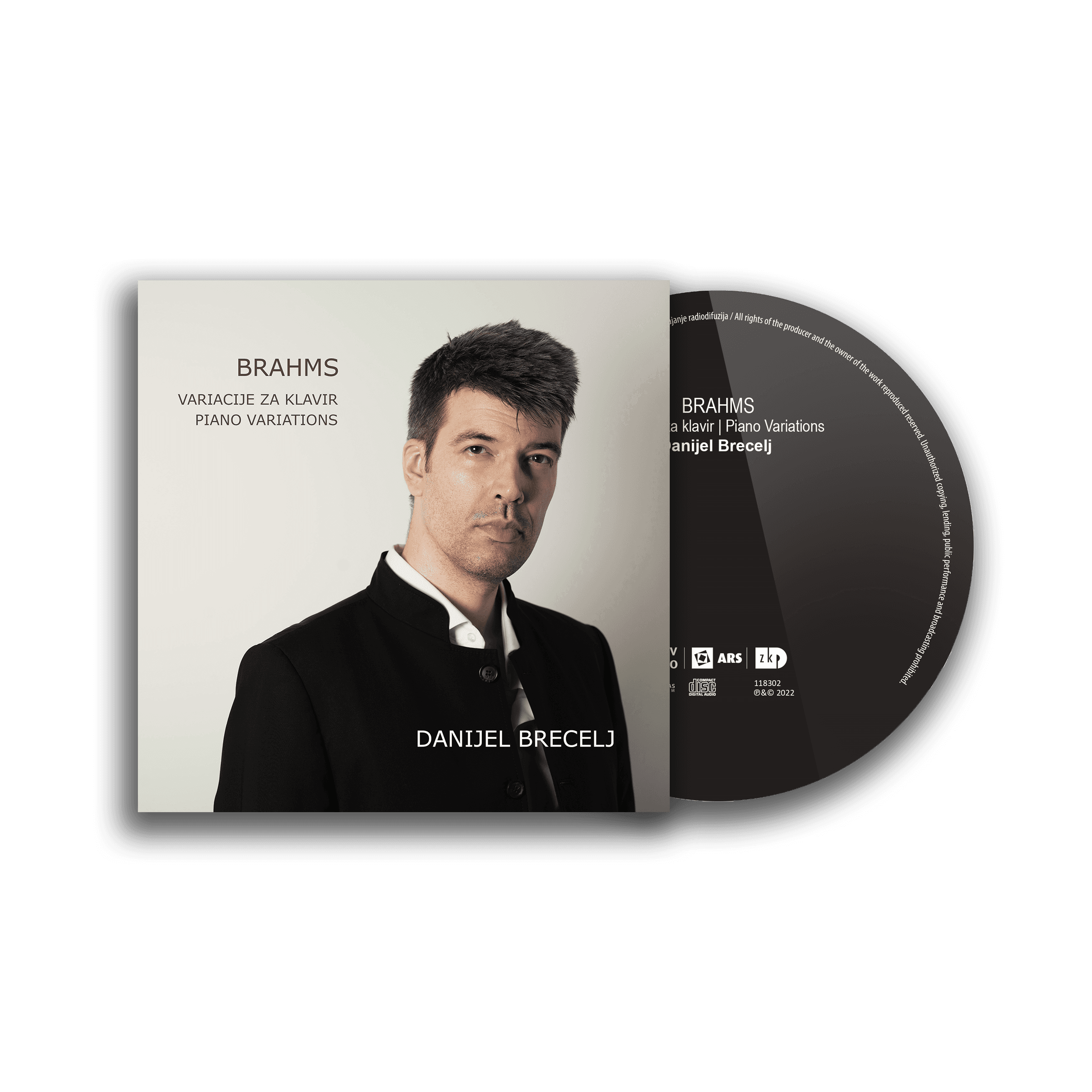 Audio CD: Brahms, Piano Variations